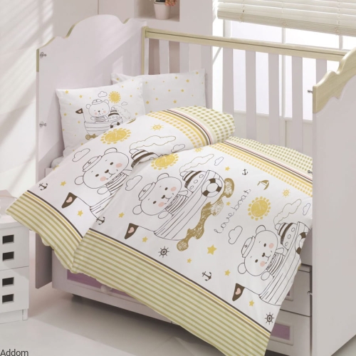 pościel bawełniana 100x135 miś żeglarz.jpeg