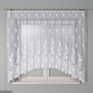 Firany gotowe w kwiaty 160x300