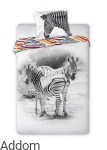 Pościel bawełniana zebra