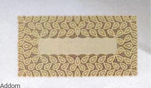 Ażurowy żakardowy obrusik