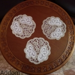 Serwetki listki żakard