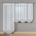 Firany panele żakardowe eleganckie