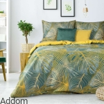 Miętowa pościel satynowa