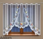 Kolorowe firanki kuchenne gotowe