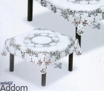 Obrusy na okrągłe i kwadratowe stoły